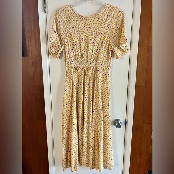 Free People In Full Bloom Midi Dress - Picture 3 of 7